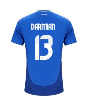 Italia Matteo Darmian #13 Maglia Gara Casa Repliche Europei 2024 Italia Matteo Darmian #13 Maglia Gara Casa Repliche Europei 2024
